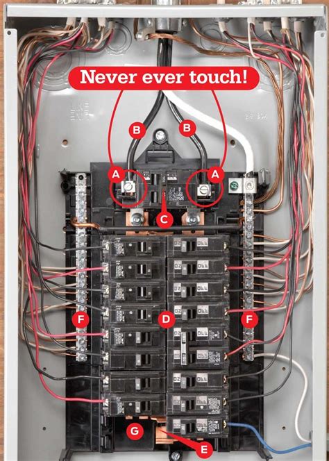 adding a breaker to electric box|connecting circuit breakers to electrical box.